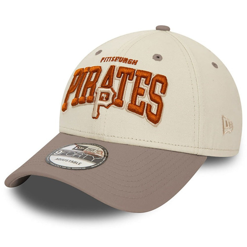 New Era - 9Forty Pittsburgh Pirates White Crown - Ivory